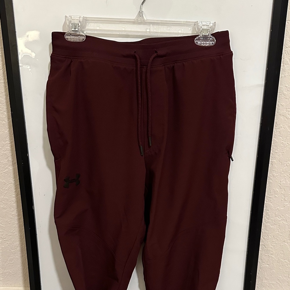 Under Armour Burgundy Joggers